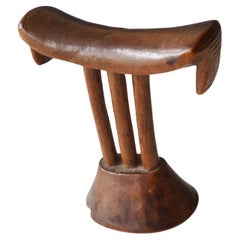 Appui-tête africain Tsonga Appui-nuque South Africa Tribal Art Antiques