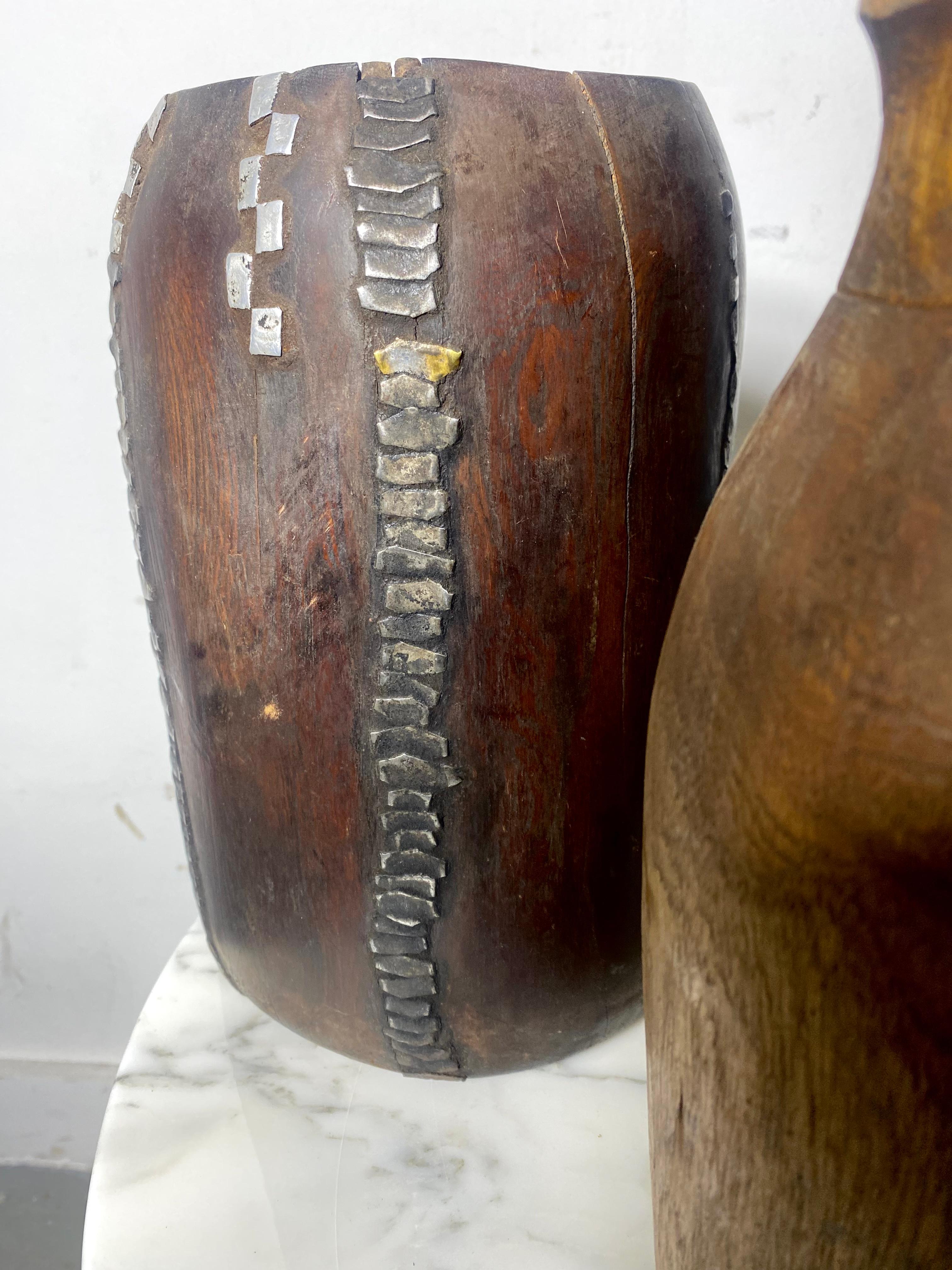 Afrikanische Milchbehälter aus Tutsi-Holz, Rwanda, frühes 20. Jahrhundert (Sonstiges) im Angebot