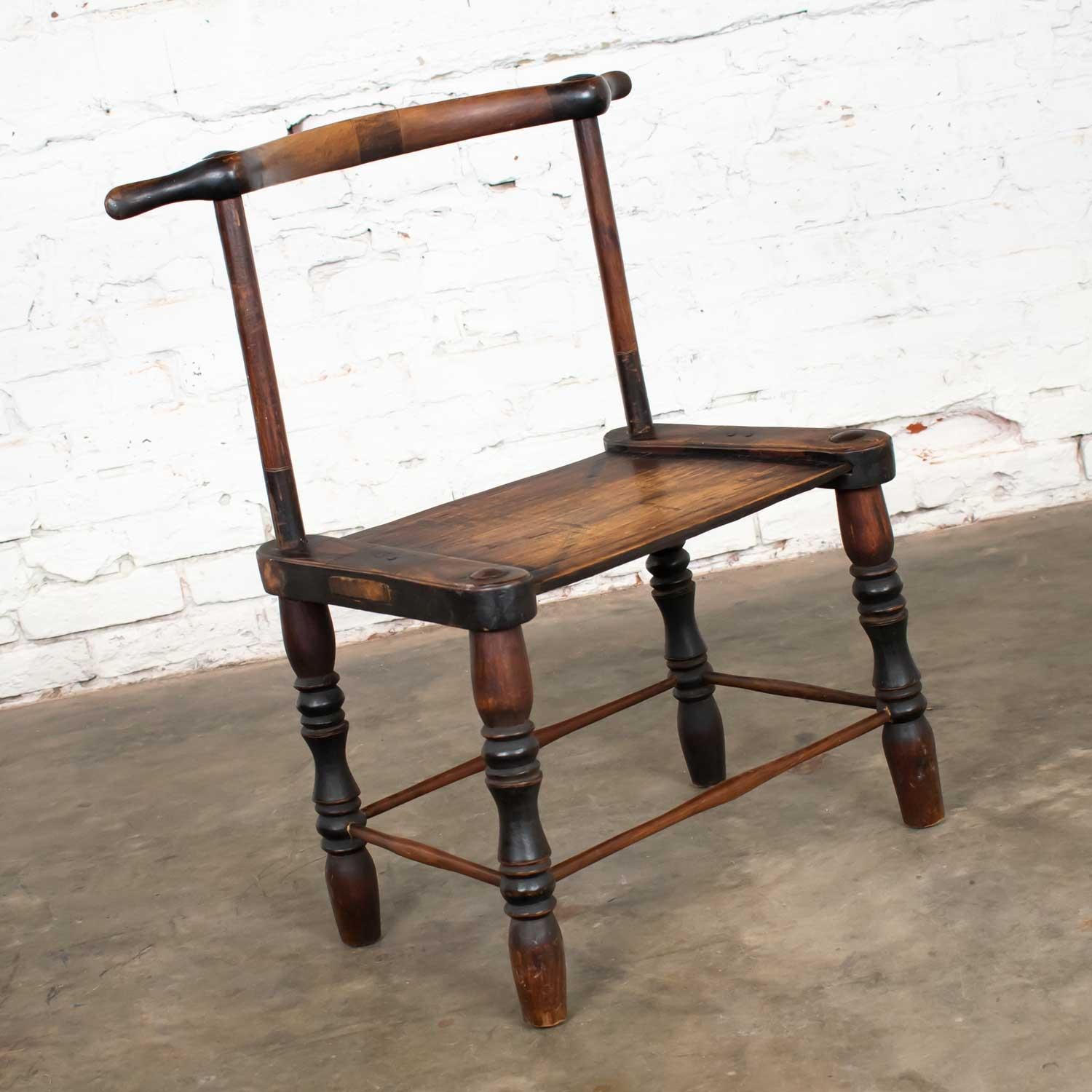 antique low chair