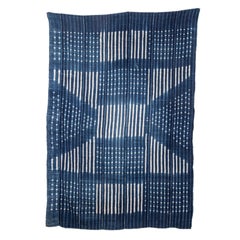 African Vintage Indigo Cloth, Mali