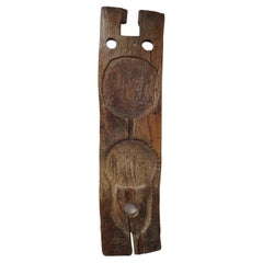 Retro African wall sculpture