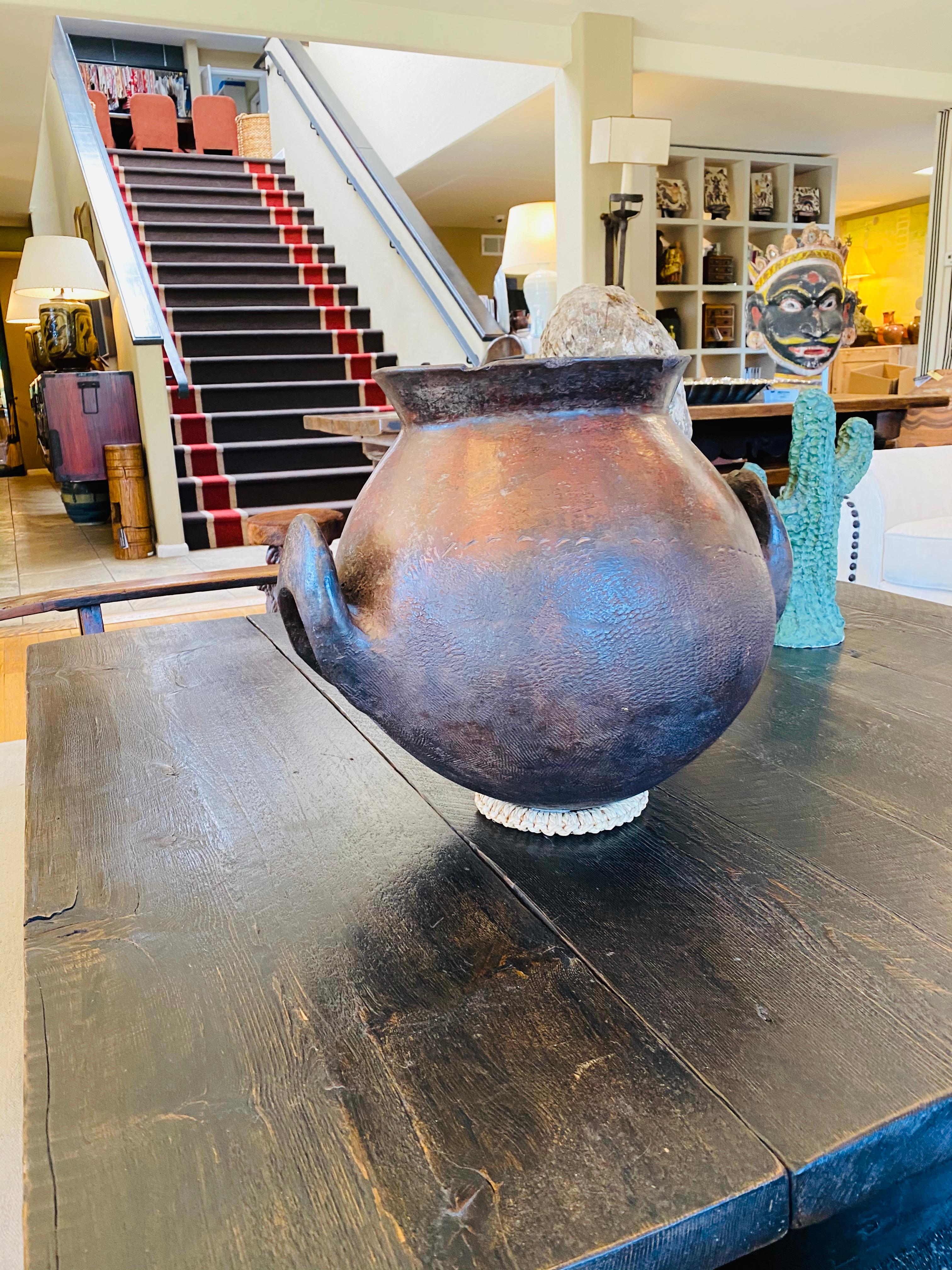 Fired African Water Vessel