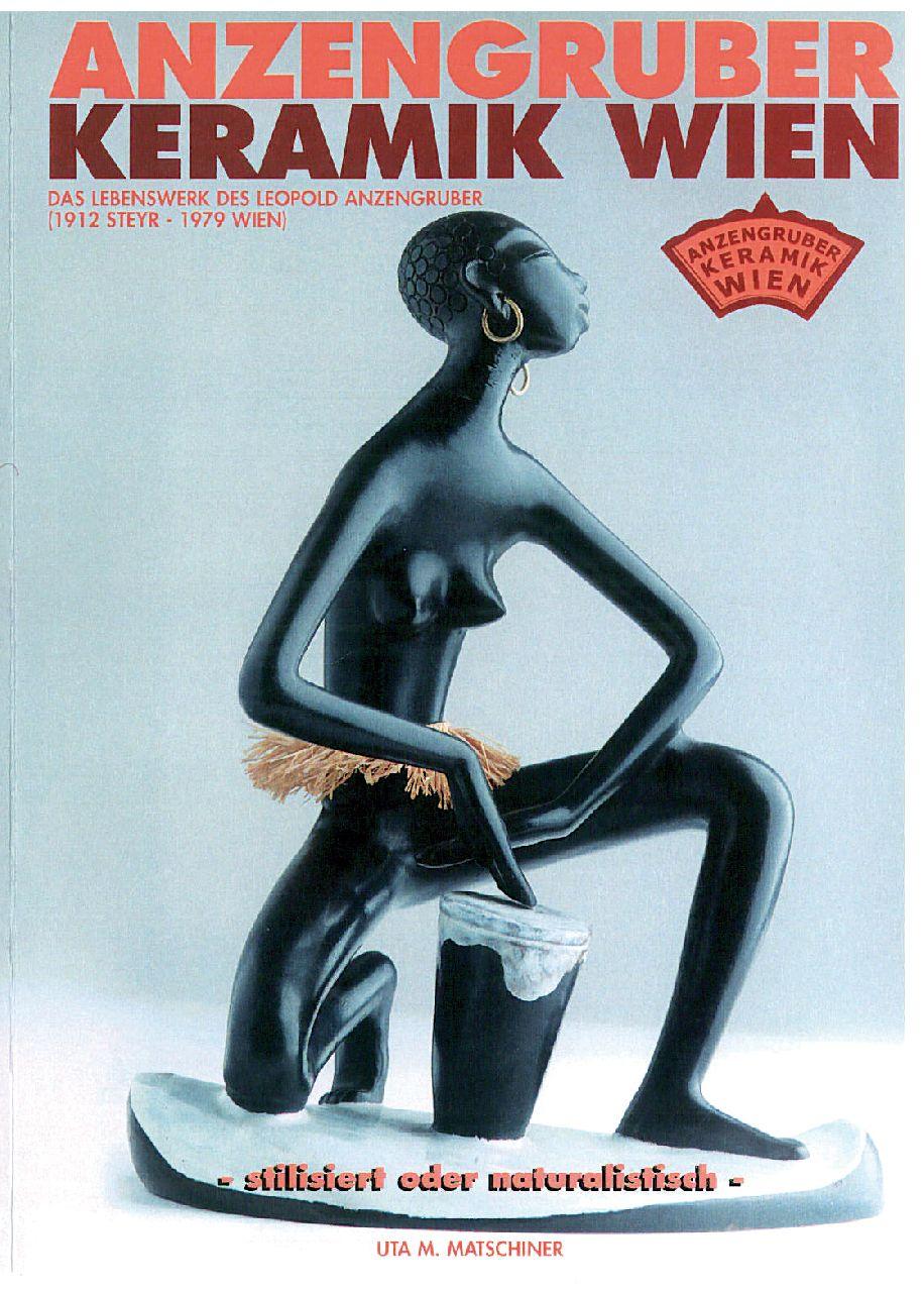 Sculpture de femme africaine signée par Leopold Anzengruber, Vienne, Autriche en vente 3