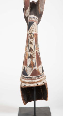 African Wood Carving of Antelope