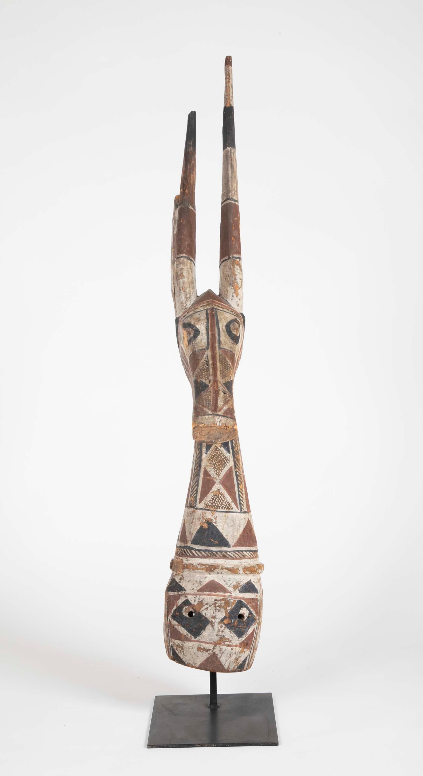 19th Century African Wood Carving of Antelope