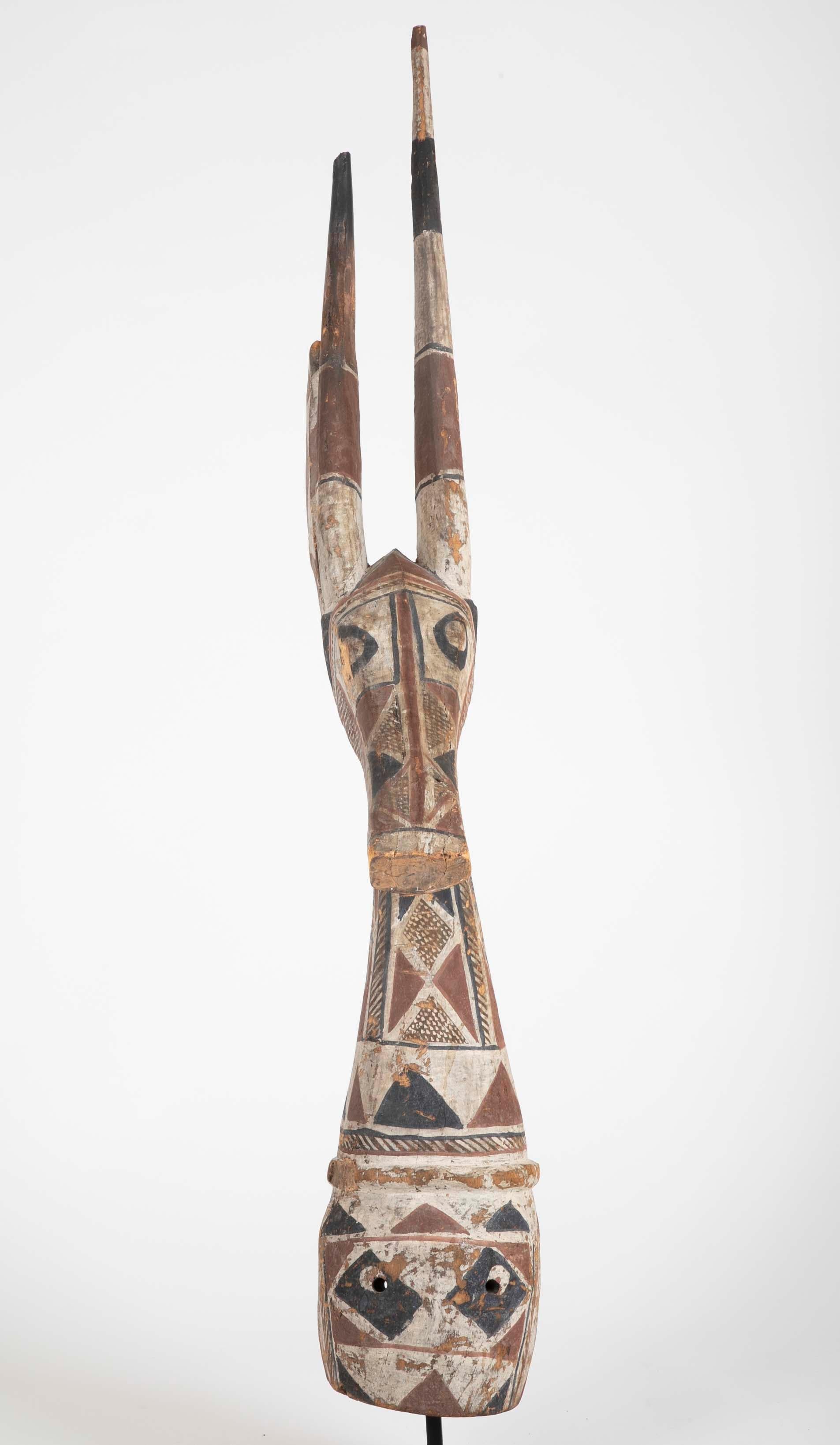 African Wood Carving of Antelope 1