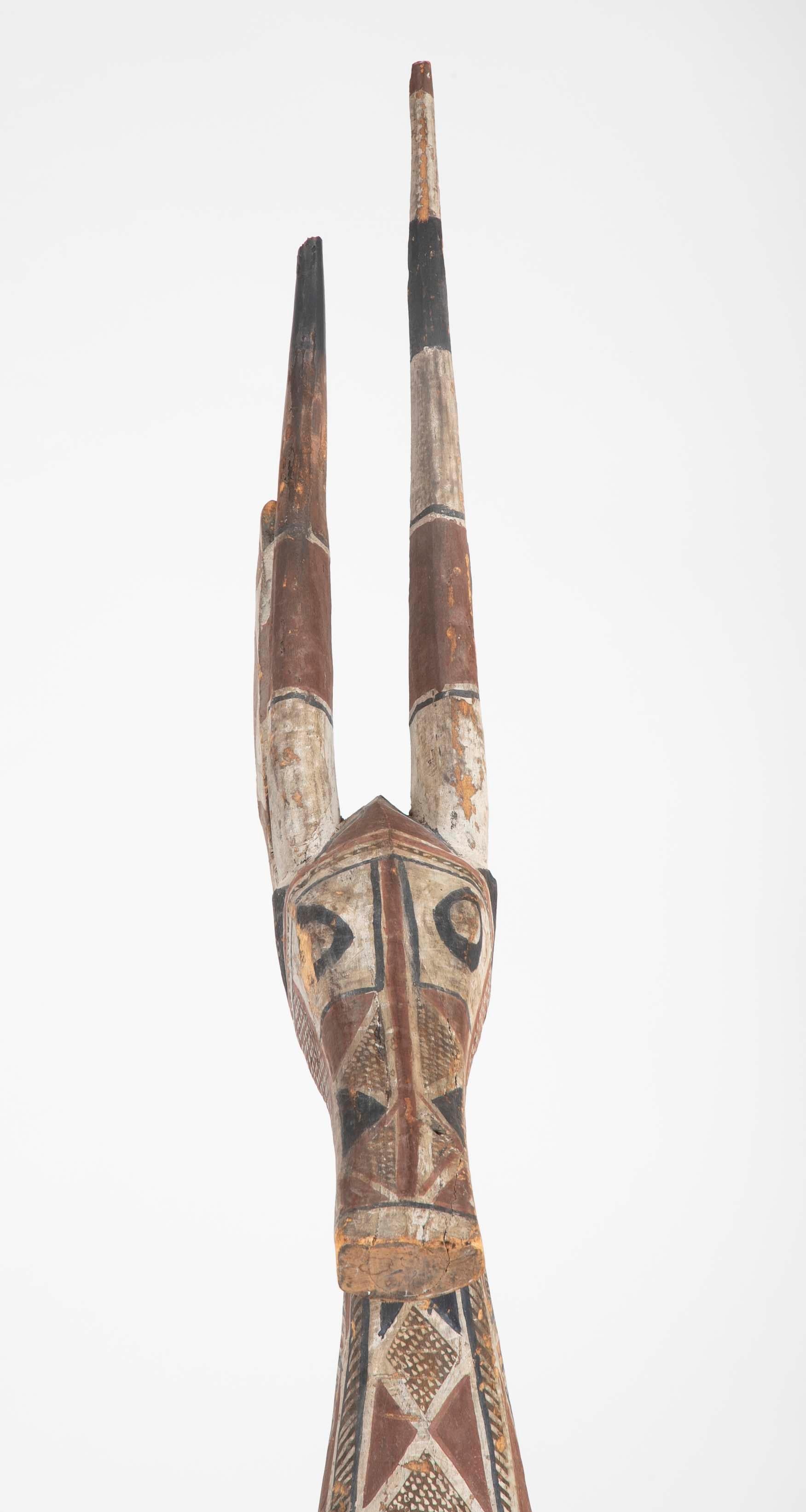 African Wood Carving of Antelope 2