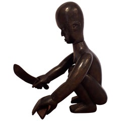 African Wood Figure, circa 1900