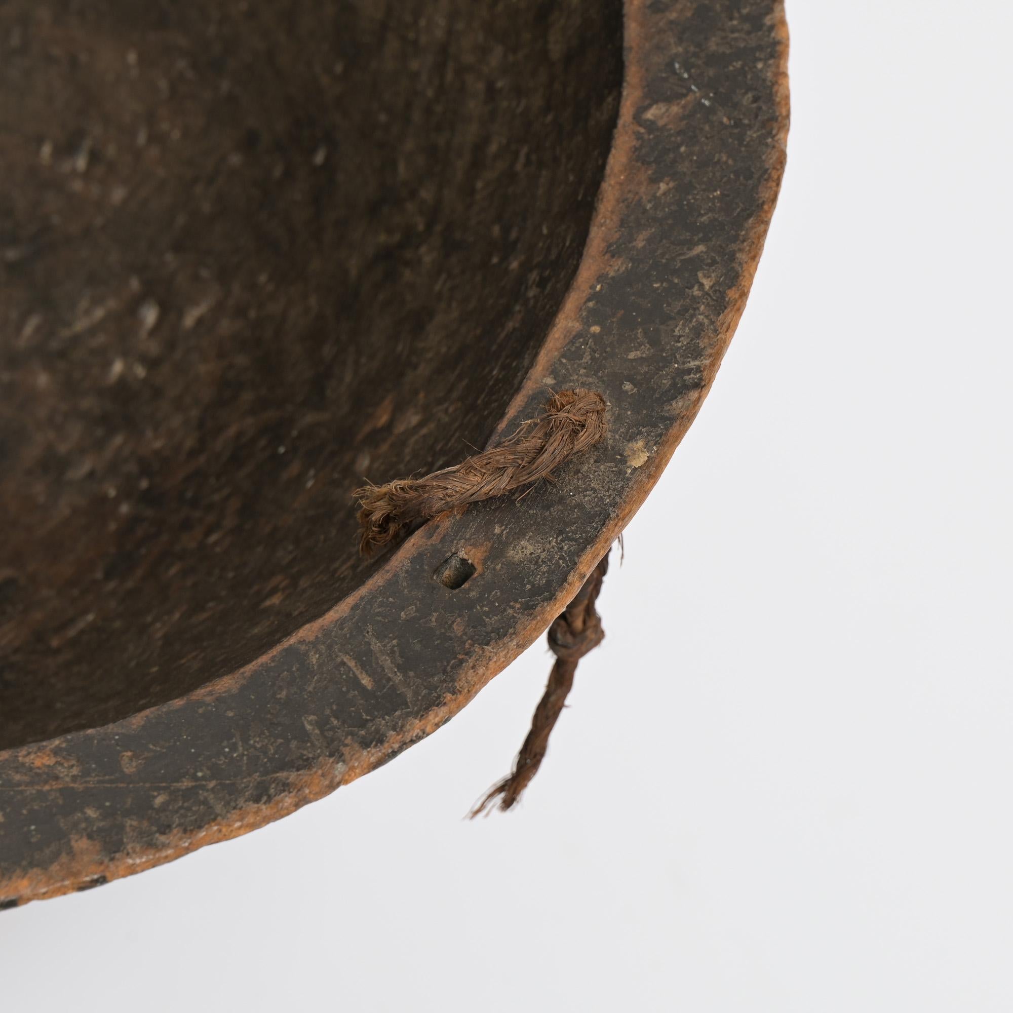 Tribal Bol à aliments africain en bois en vente