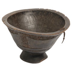 Comedero africano de madera