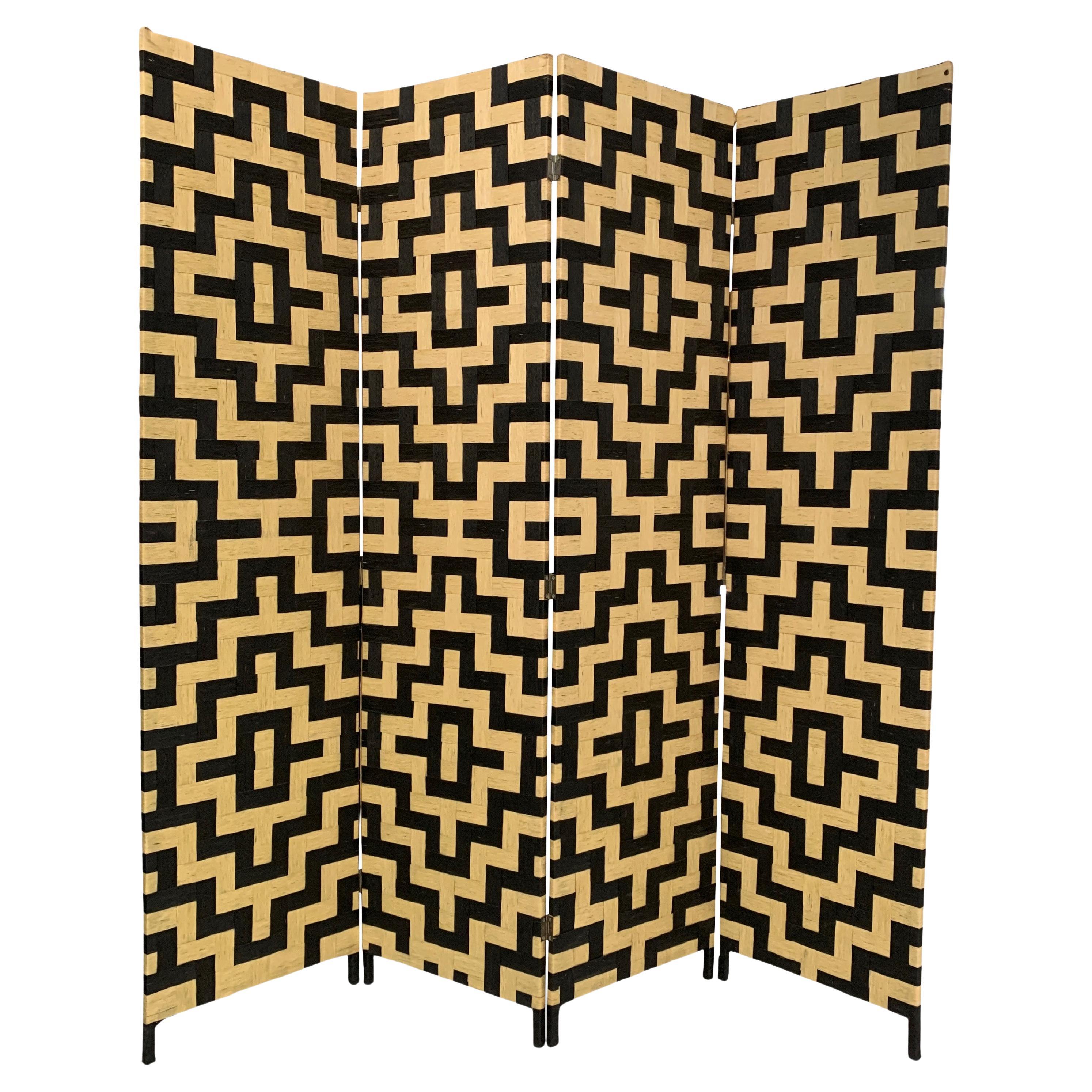 Eames molded plywood folding screen at 1stDibs