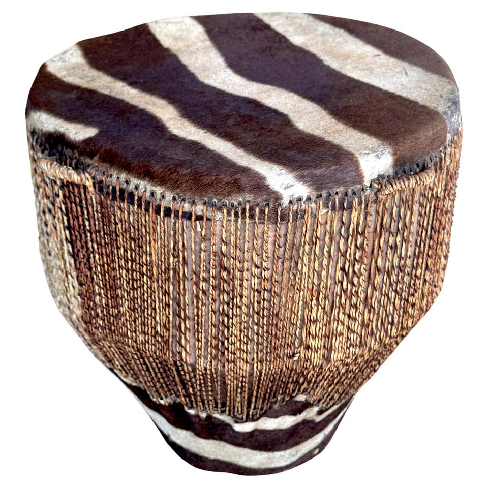 Talipalau Trio of Tribal Drums Carved Wood and Animal Hide For Sale at 1stDibs ...
