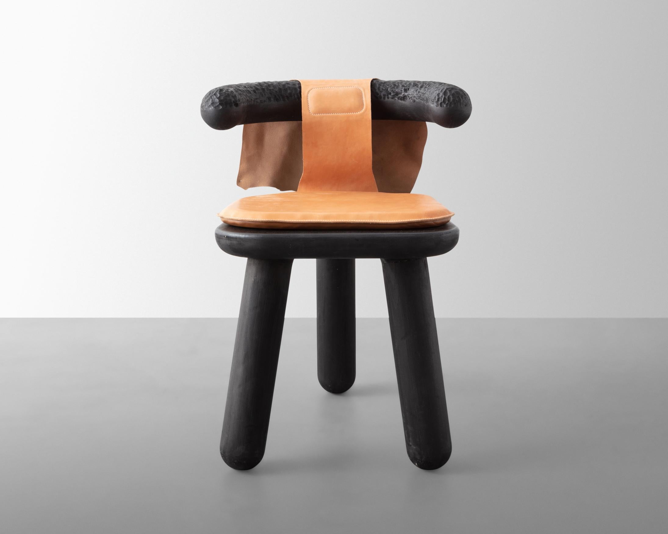 Africana Chair by Norman Teague In New Condition For Sale In New York, NY