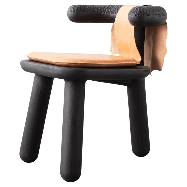 Norman Teague Africana chair, 2020, offered by R & Company
