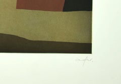Vulcani - Original Etching by Afro Balsaldella - 1974