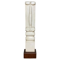 Vintage Afro Futurist Totemic Floor Sculpture by Jack White, Circa 1960s