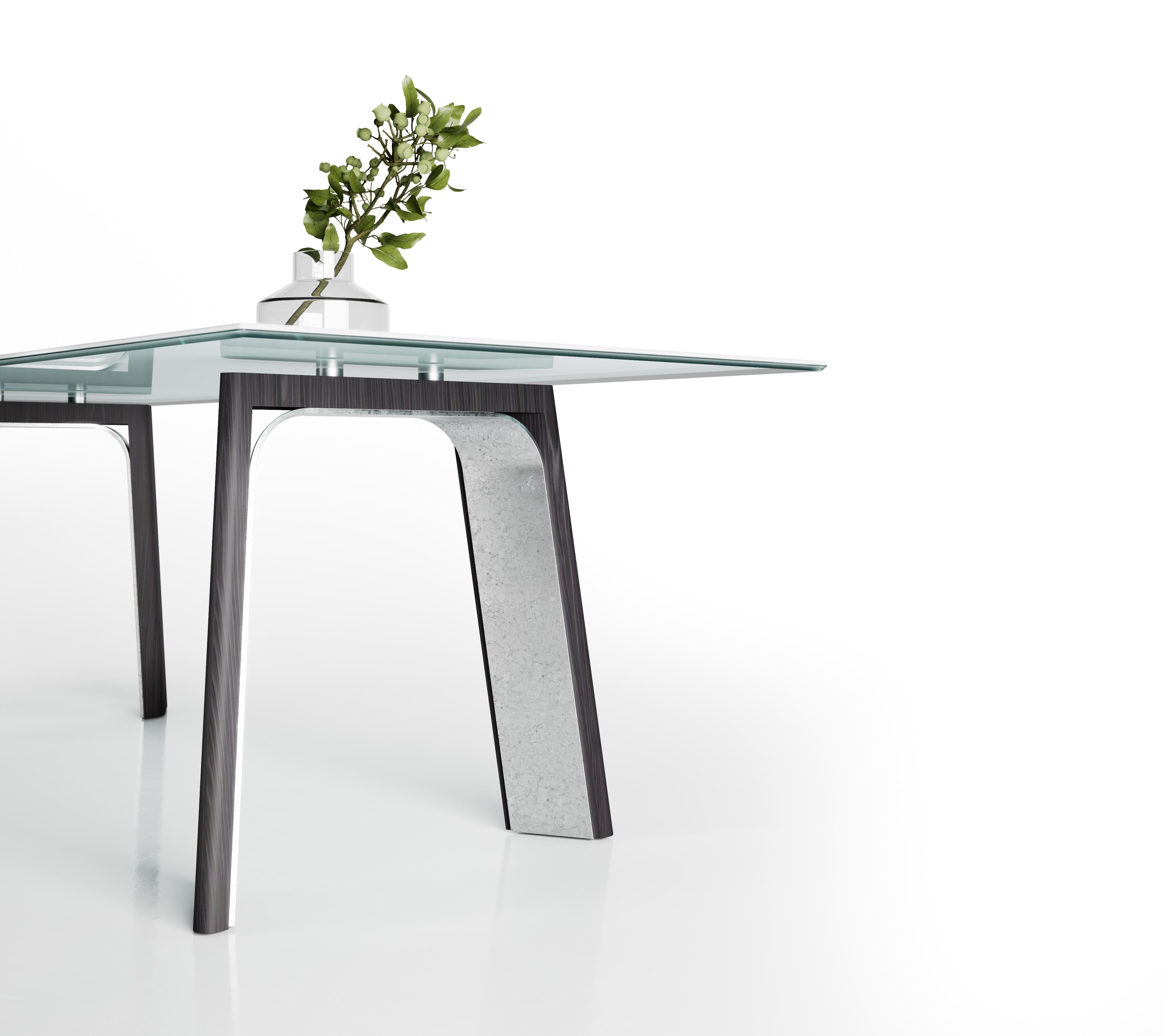 Ceramic Afrodite Allungabile Dining Table by Chinellato Design For Sale