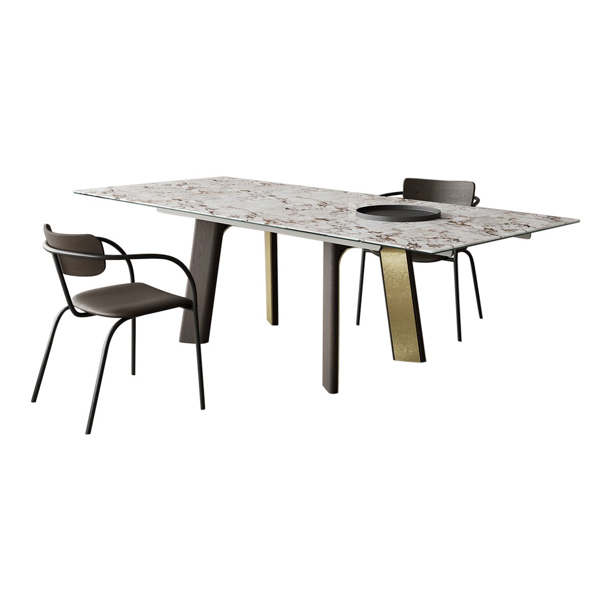 Table à manger Afrodite Allungabile de Chinellato Design