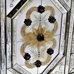 Afrodite Gold Murano Glas Anrichte