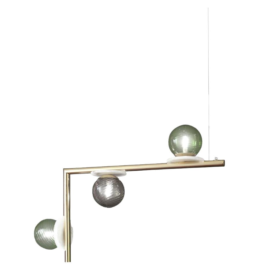 Afrodite Single Pendant Light 2 by Alabastro Italiano