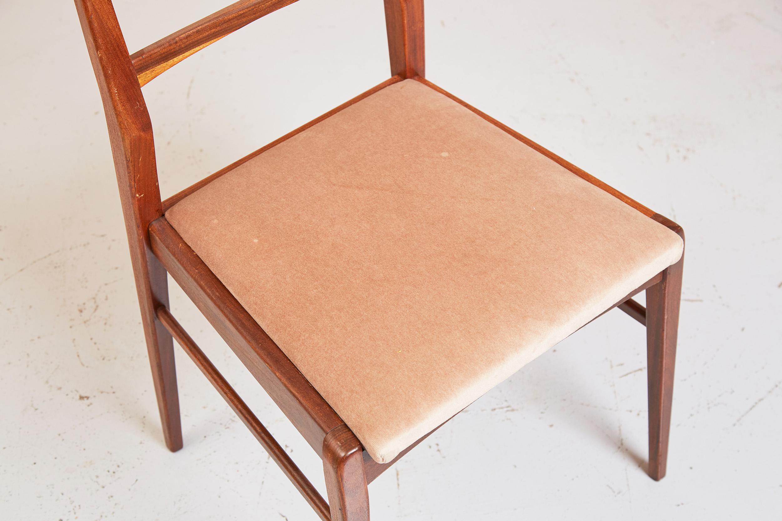 Afromosia Ladderback Dining Chairs, Richard Hornby for Fyne Ladye, Teak 1960s 12