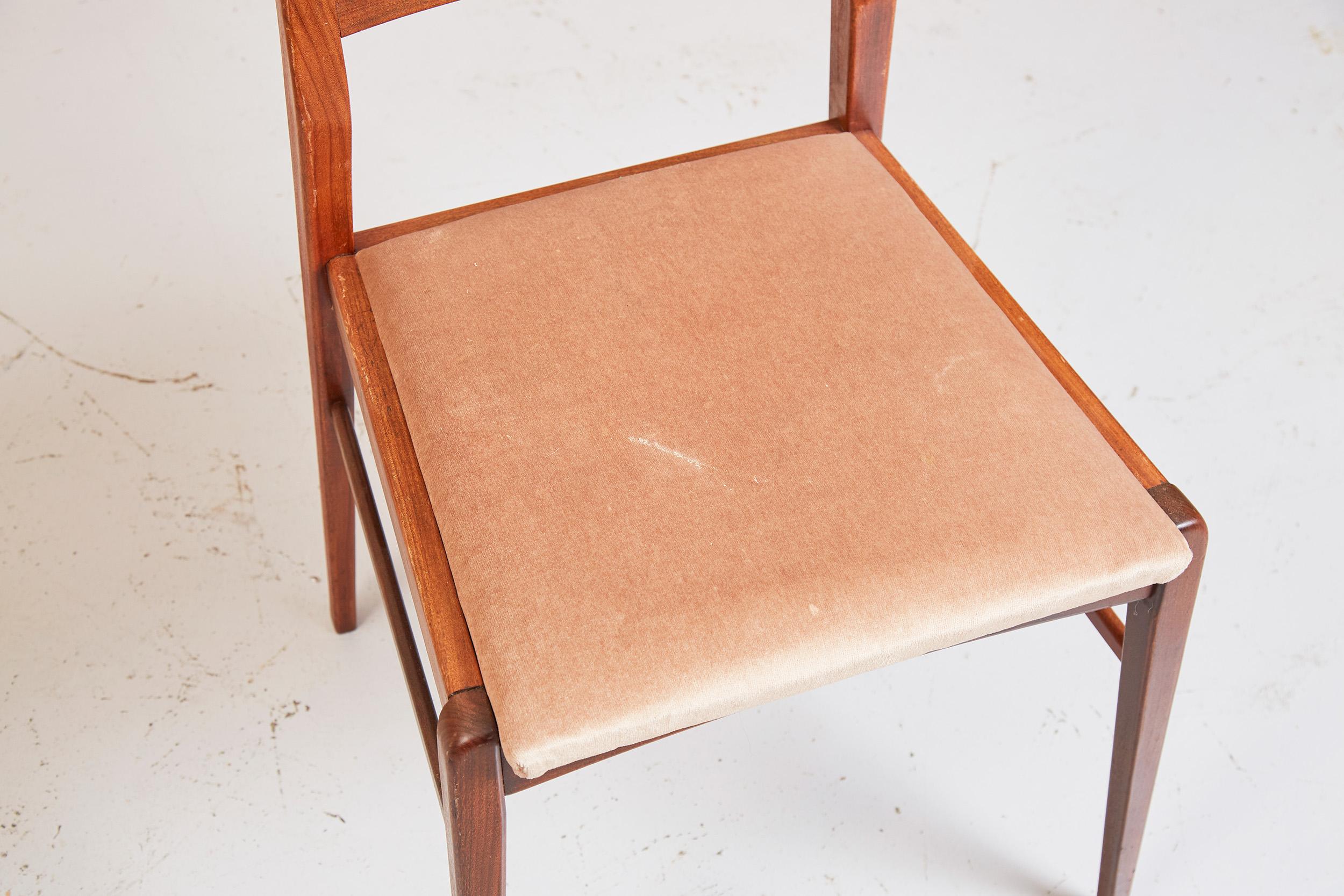 Afromosia Ladderback Dining Chairs, Richard Hornby for Fyne Ladye, Teak 1960s 13