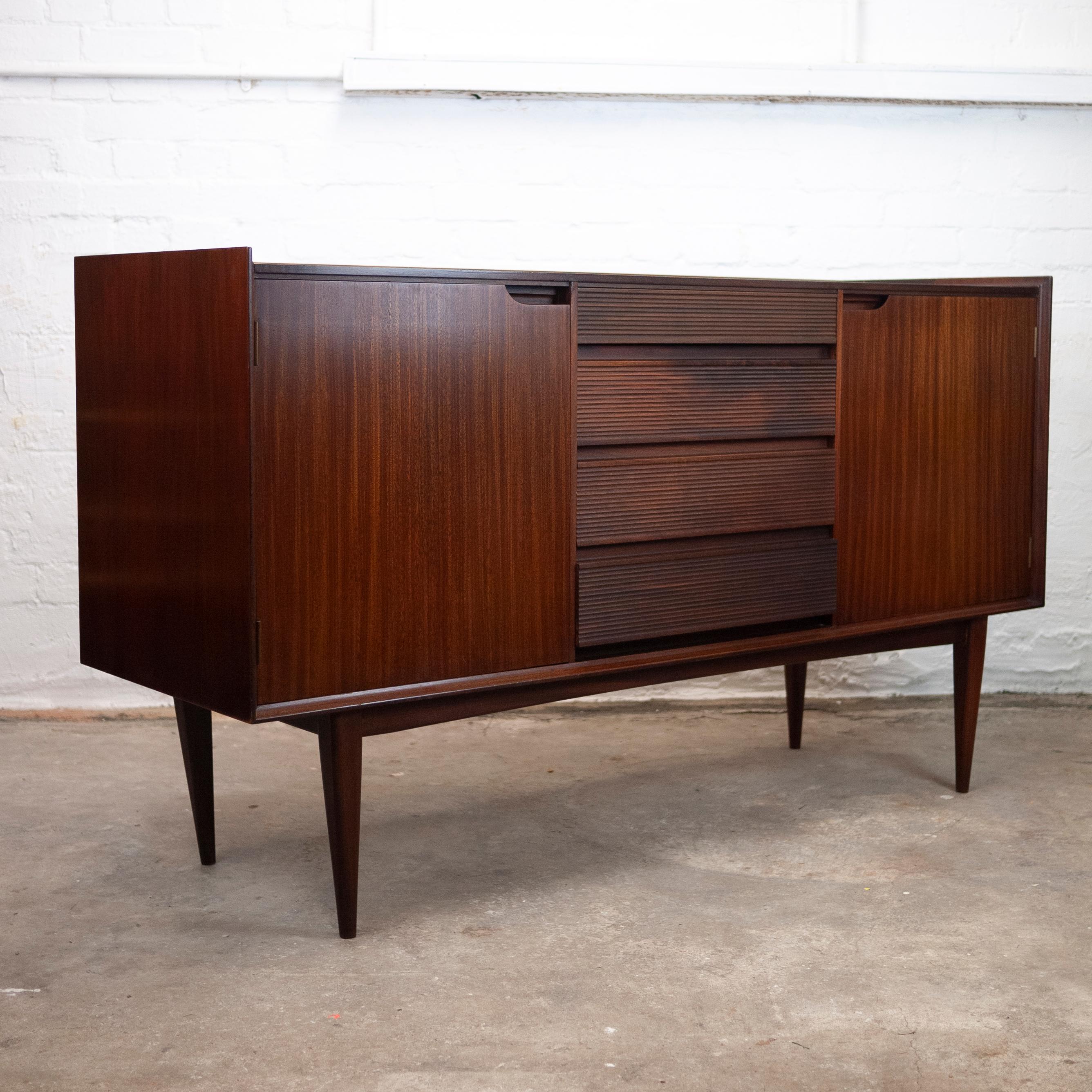 Mid-Century Modern Afromosia Sideboard by Richard Hornby for Fyne Ladye Furniture, 1960s