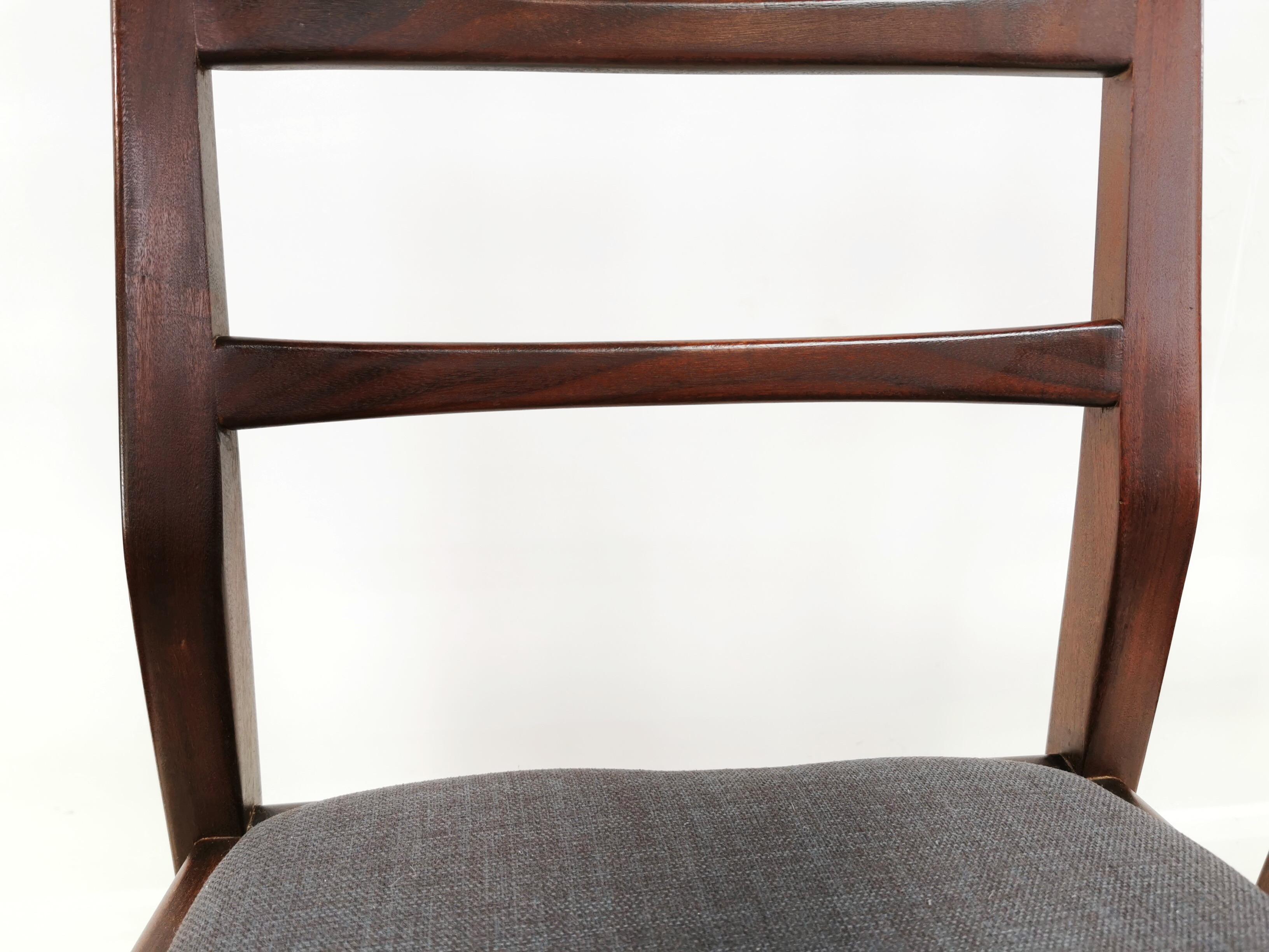 20th Century Afromosia Teak Dining Chairs by Richard Hornby for Fyne Ladye Midcentury, 1960s