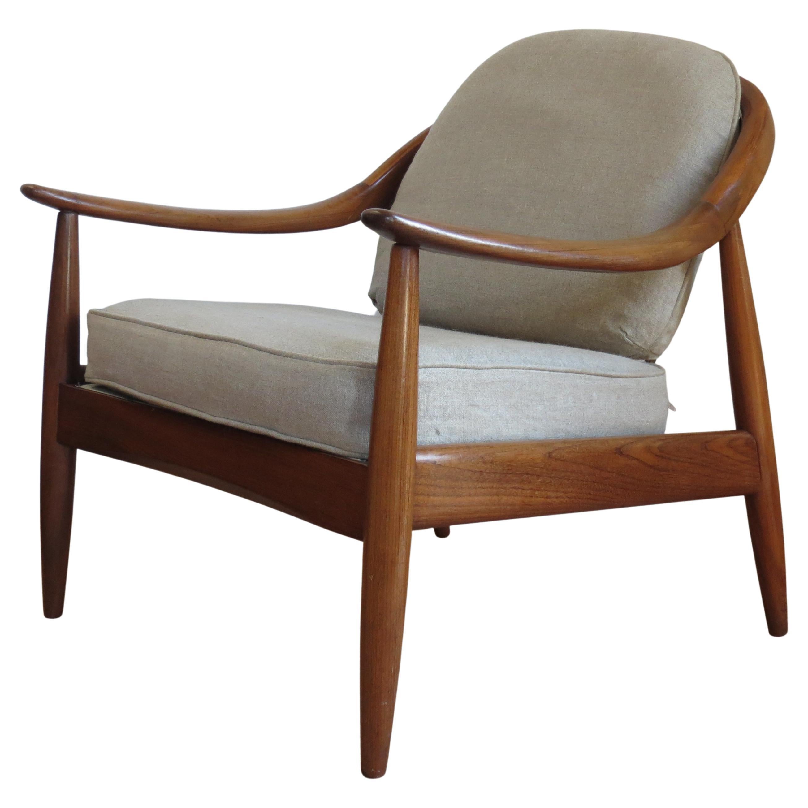 Afrormosia Midcentury Armchair by Greaves and Thomas 1960s B