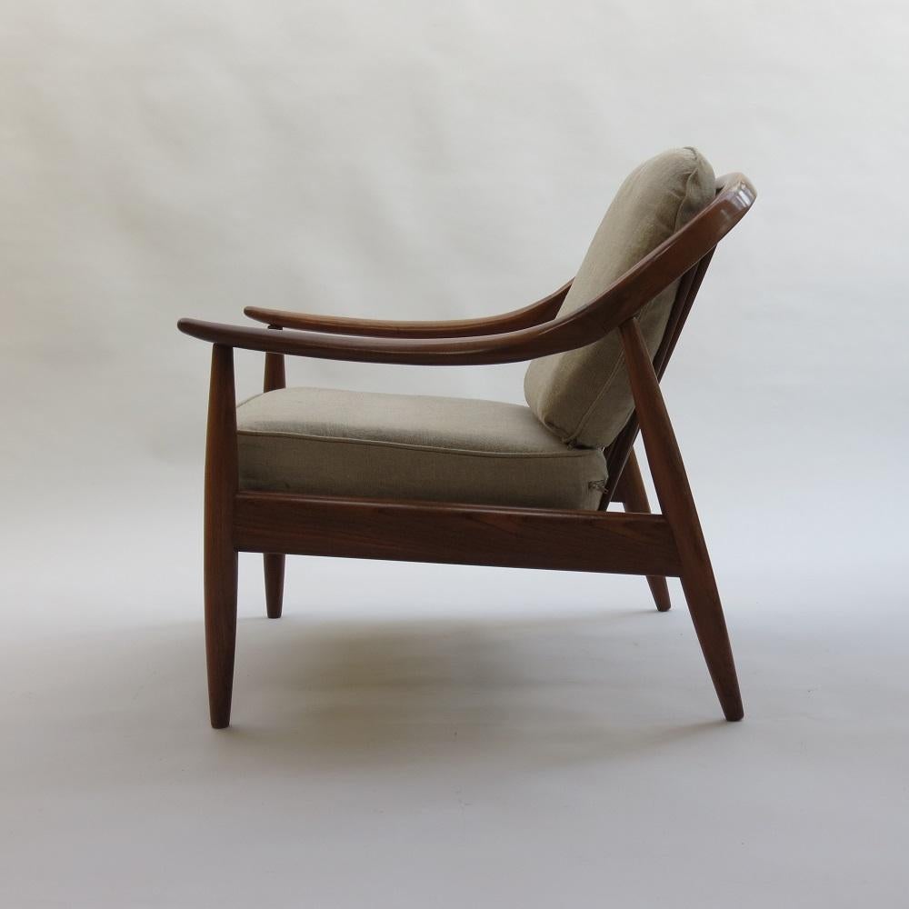 Afrormosia Midcentury Armchair by Greaves and Thomas 1960s 3