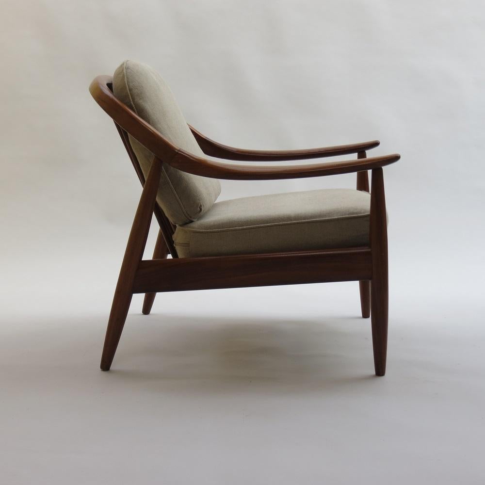 Afrormosia Midcentury Armchair by Greaves and Thomas 1960s 1