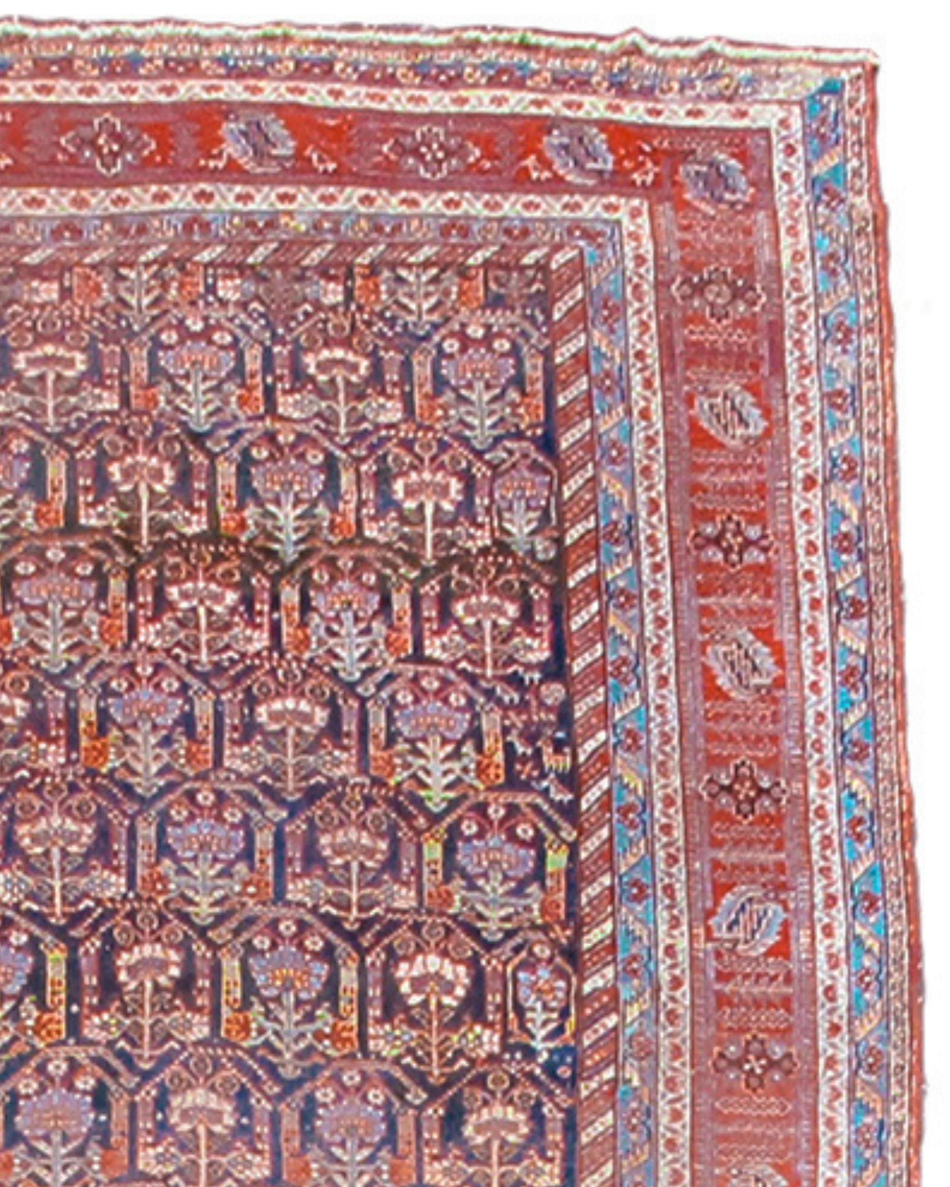 Afshar Long Rug, Late 19th Century

Additional information:
Dimensions: 7'0