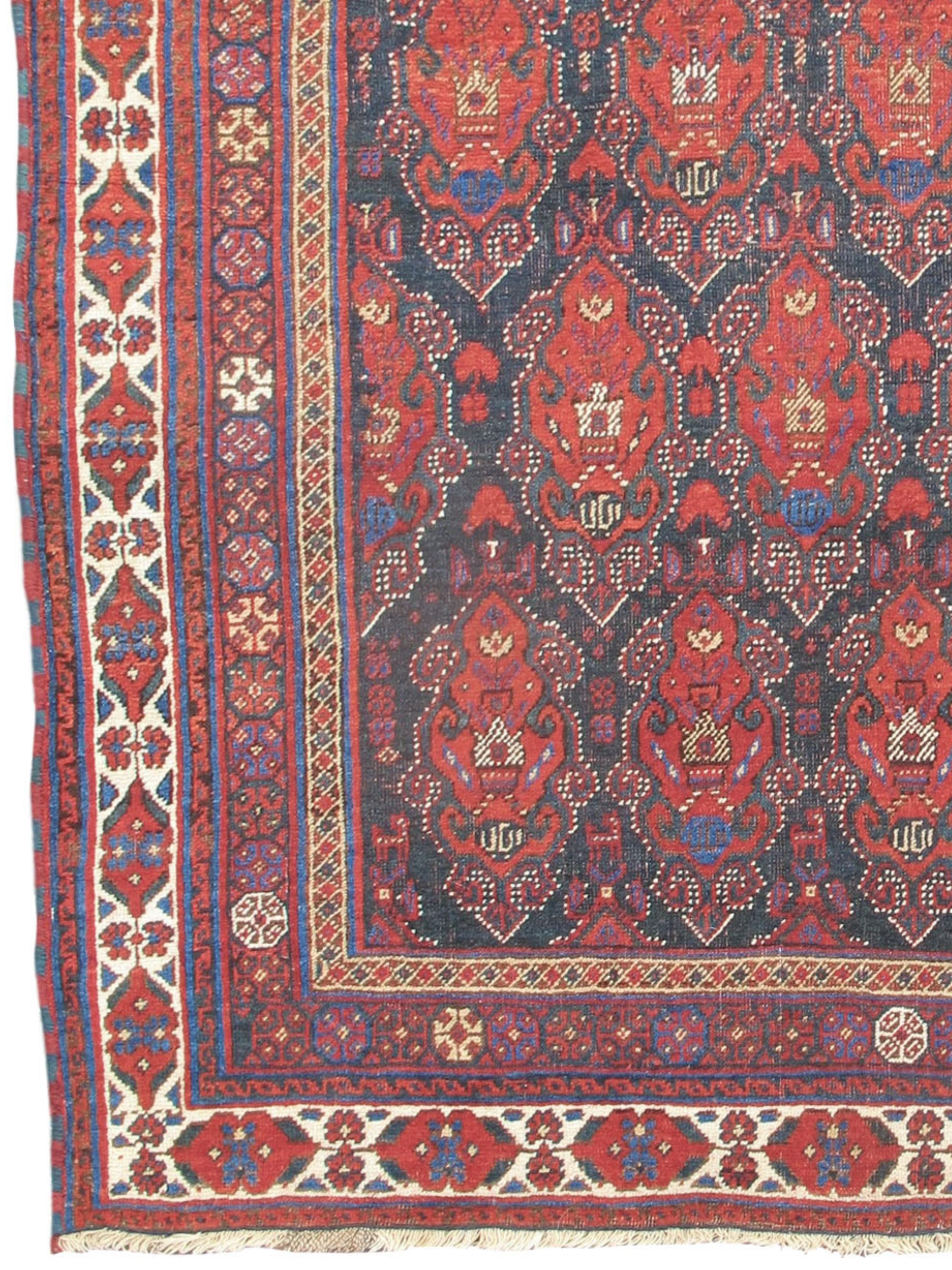 Persiano Tappeto Afshar, XIX secolo in vendita
