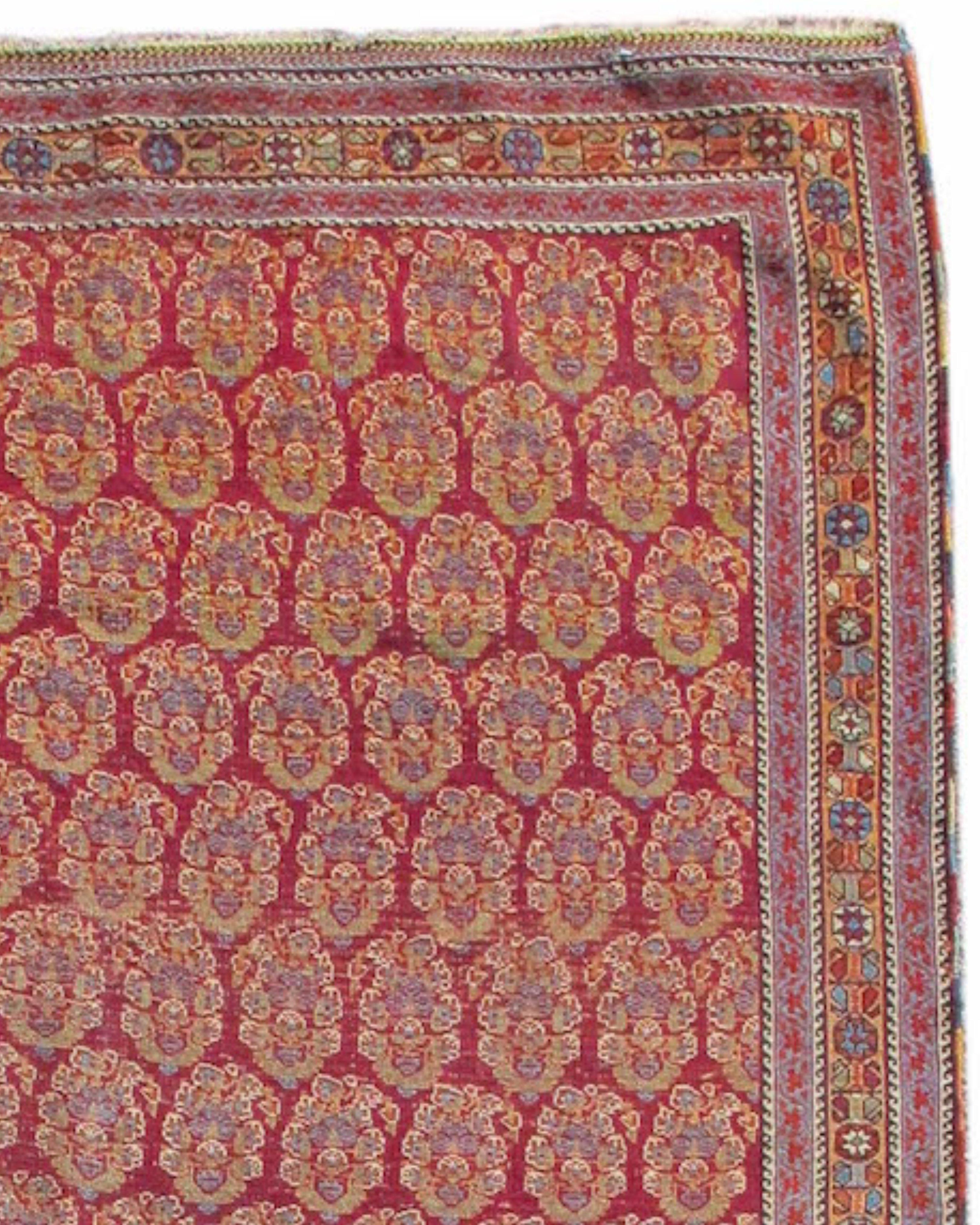 Tapis Afshar, 19e siècle Bon état - En vente à San Francisco, CA
