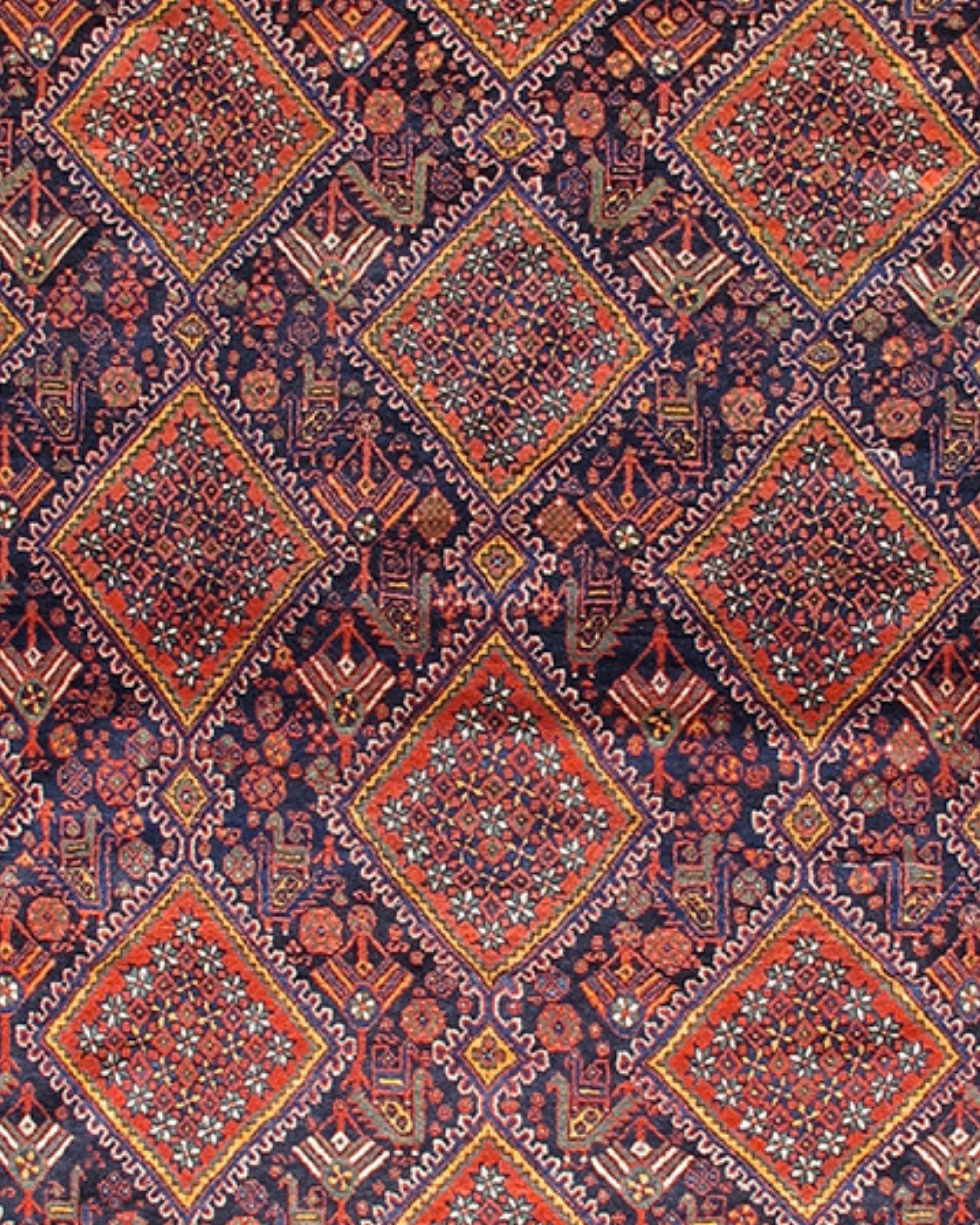 Afshar-Teppich, frühes 20. Jahrhundert

Zusätzliche Informationen:
Abmessungen: 7'5