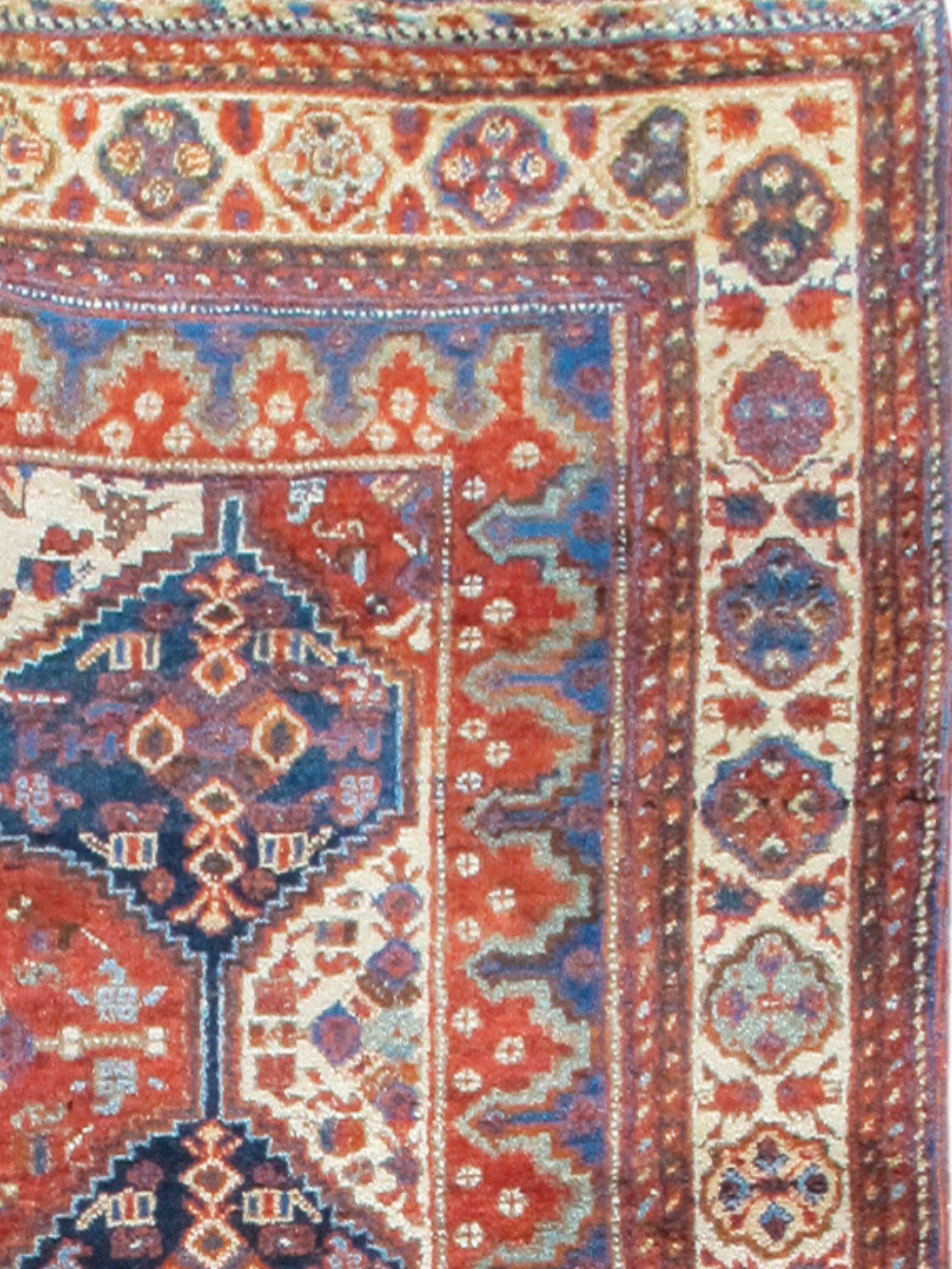 Tappeto Afshar, inizio XX secolo In condizioni ottime in vendita a San Francisco, CA