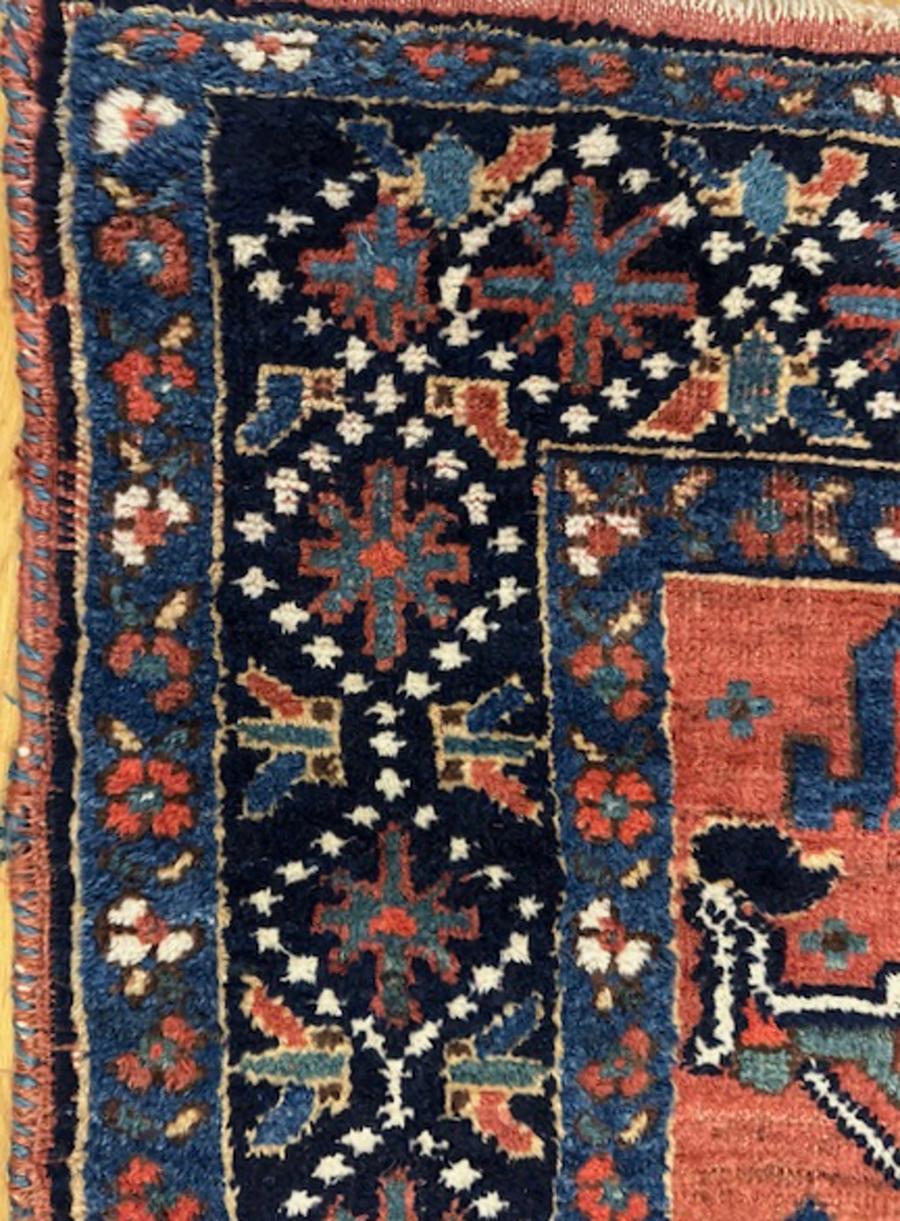 Afshar rug from south east Persia (Iran)

Age: circa 1890

Measurements: 6′.0