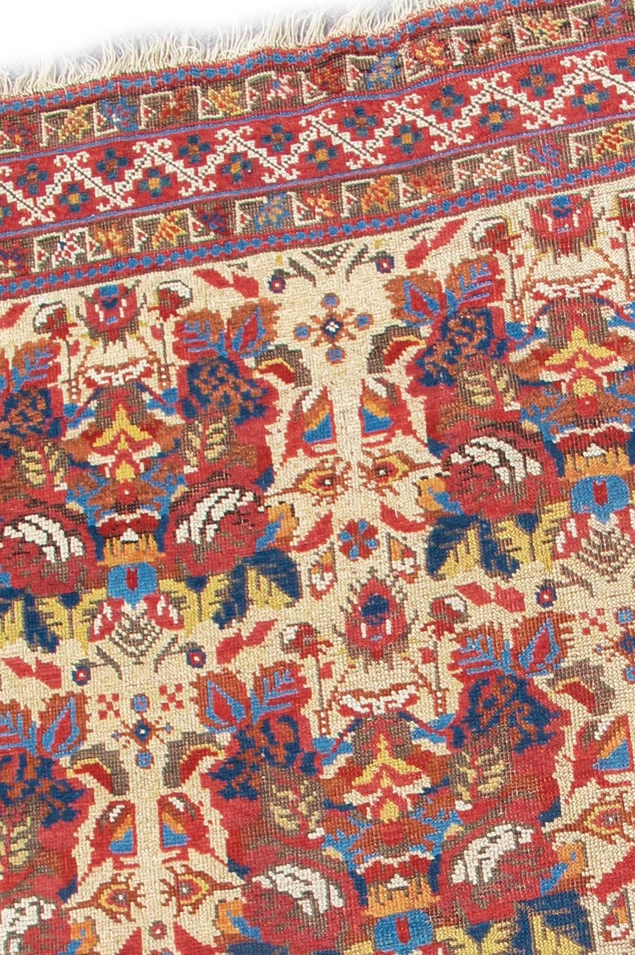 Hand-Woven Afshar rug For Sale