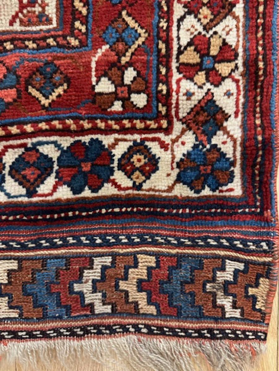 Hand-Woven Afshar rug For Sale