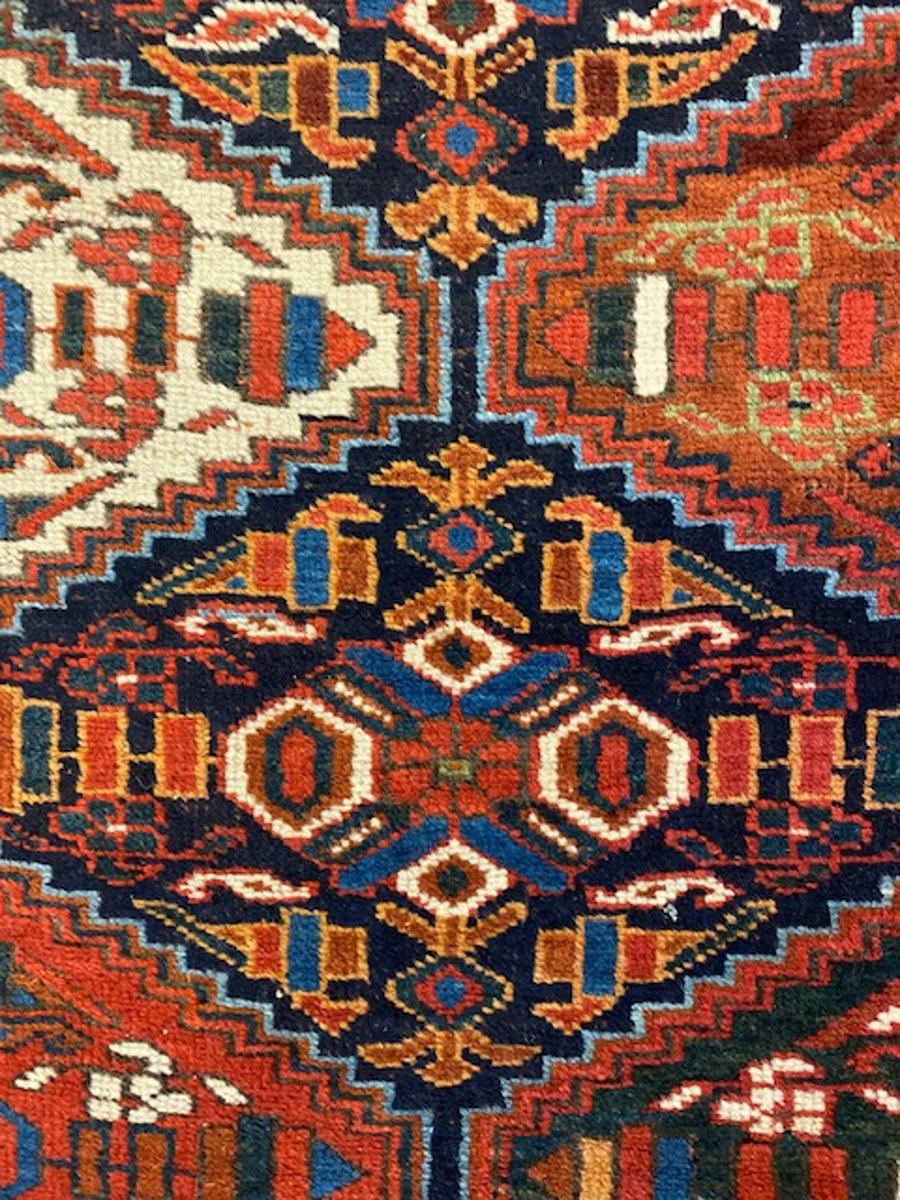 Alfombra Afshar siglo XIX en venta