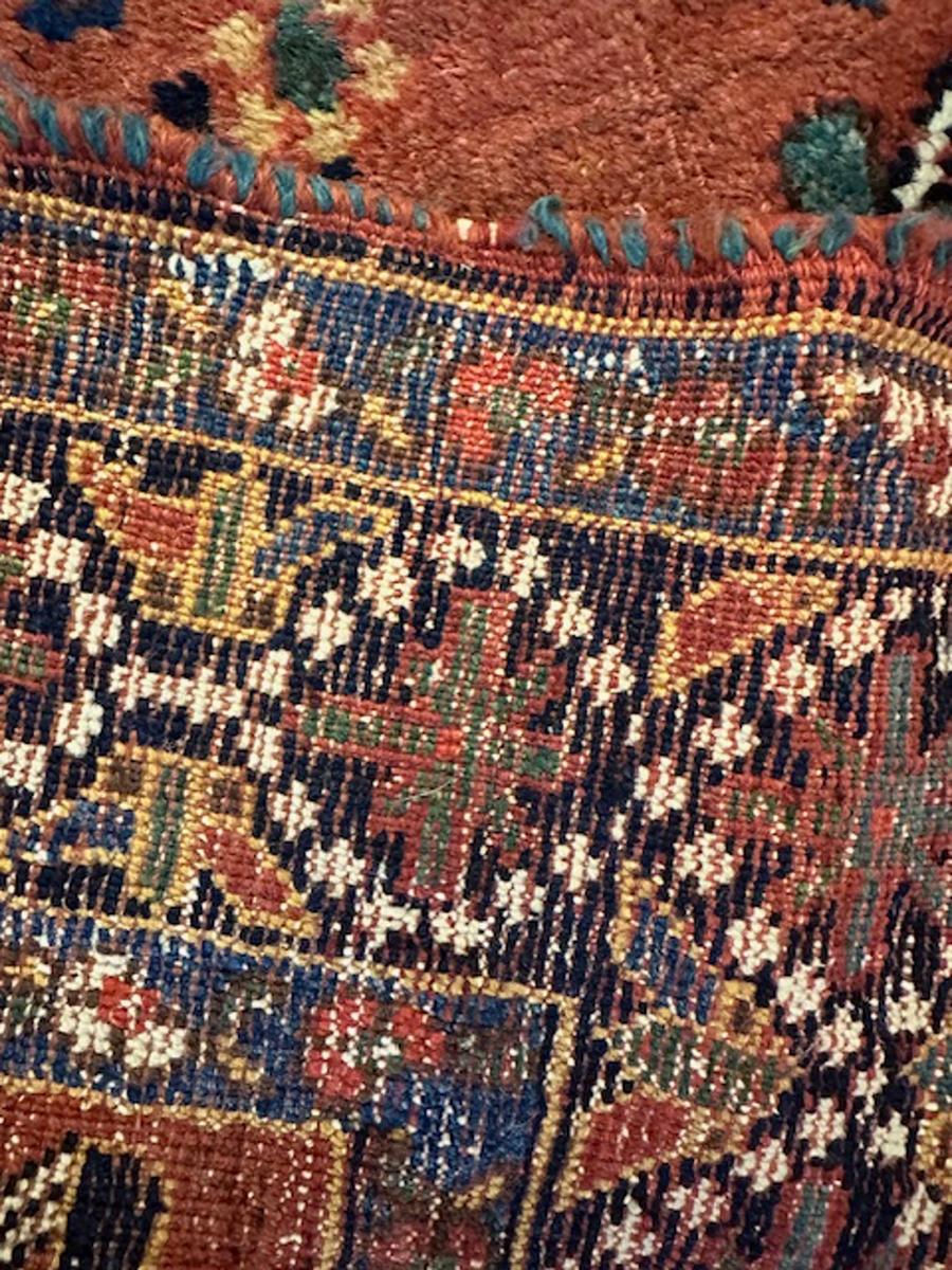 Wool Afshar rug For Sale