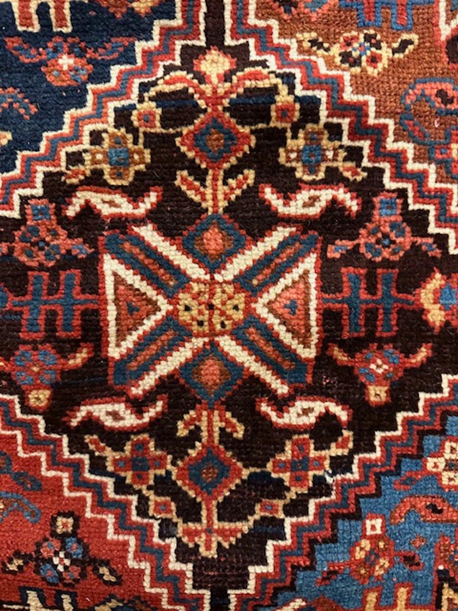 Wool Afshar rug For Sale