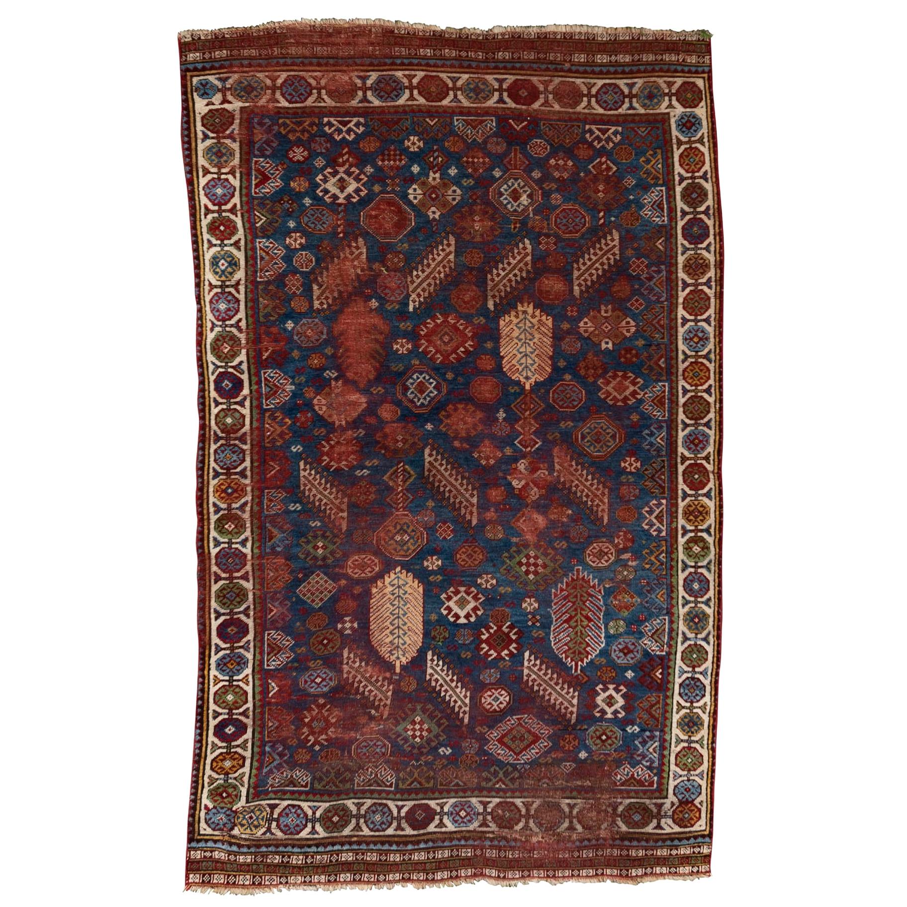 Afshar Rug, South Persia, circa 1850 For Sale