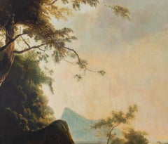 After Adam Pynacker "Mountainous Landscape" Oil