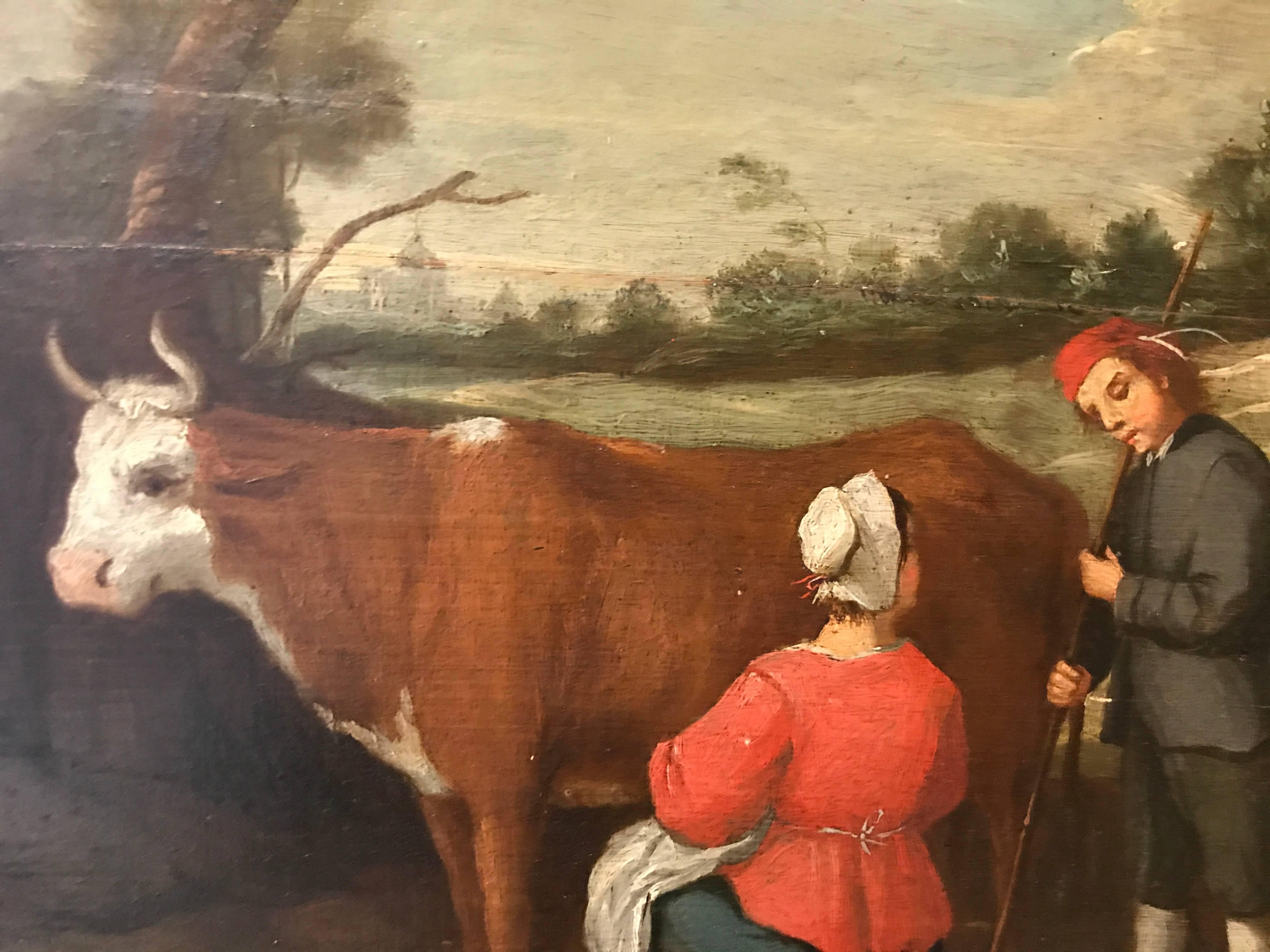 18th century milkmaid