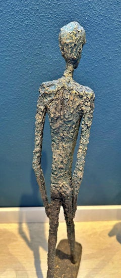 After Alberto Giacometti Sculpture "The Walking Man" 20th Century