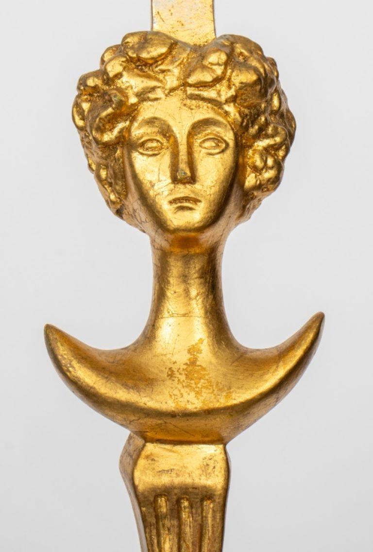 Nach Alberto Giacometti Tete De Femme Stehlampe (Schweizerisch) im Angebot