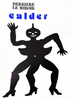 Lithografischer Umschlag von Alexander Calder aus den 1970er Jahren (aus Derrière le miroir)
