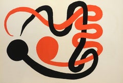 Alexander Calder Lithograph, Derriere Le Miroir
