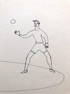 Alexander Calder Circus Reproduction Lithograph After a Drawing